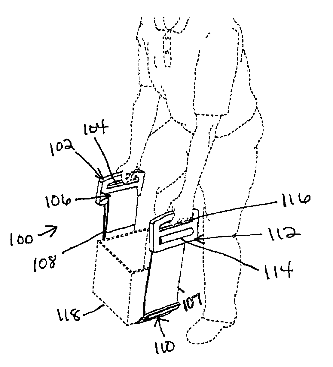 Adjustable strap with handles for lifting objects safely