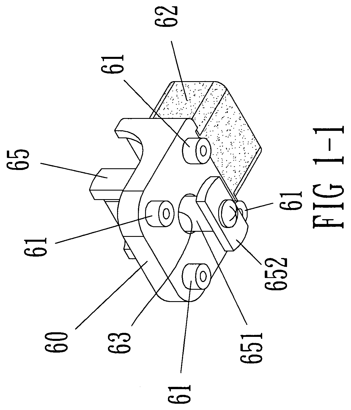 Structural improvement for stretching exercise apparatus