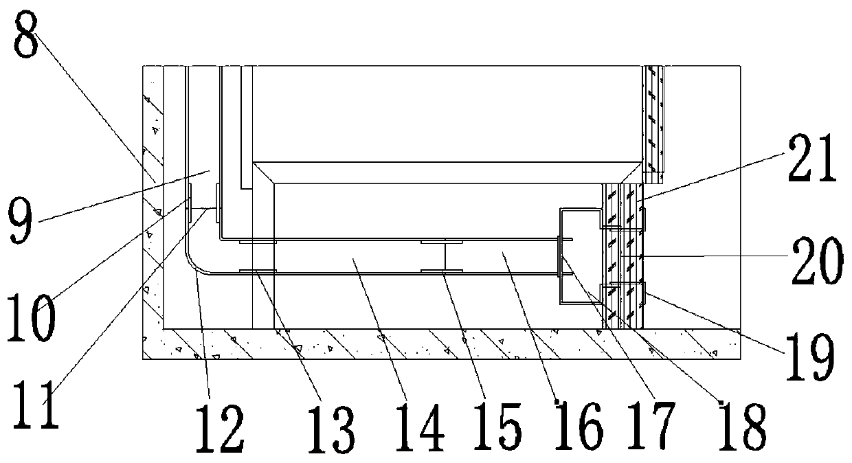 Dust-proof construction method for air pipes of fresh air system