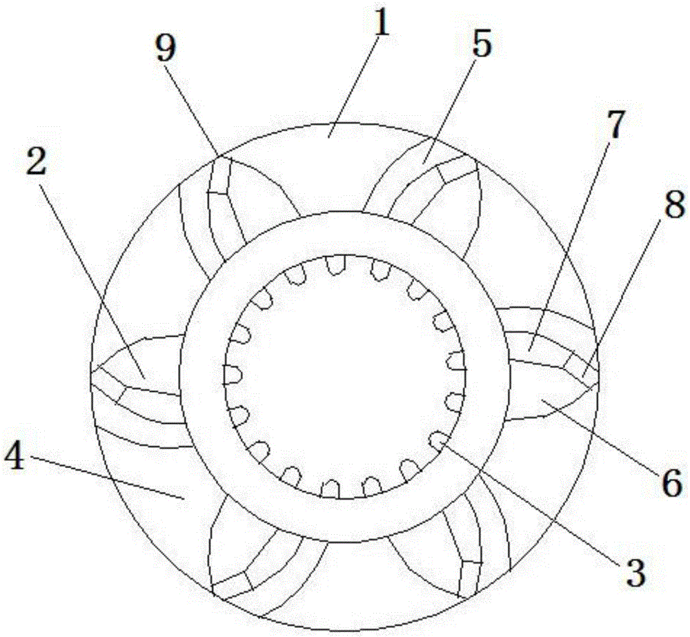 Drive gear structure for unidirectional overrunning clutch