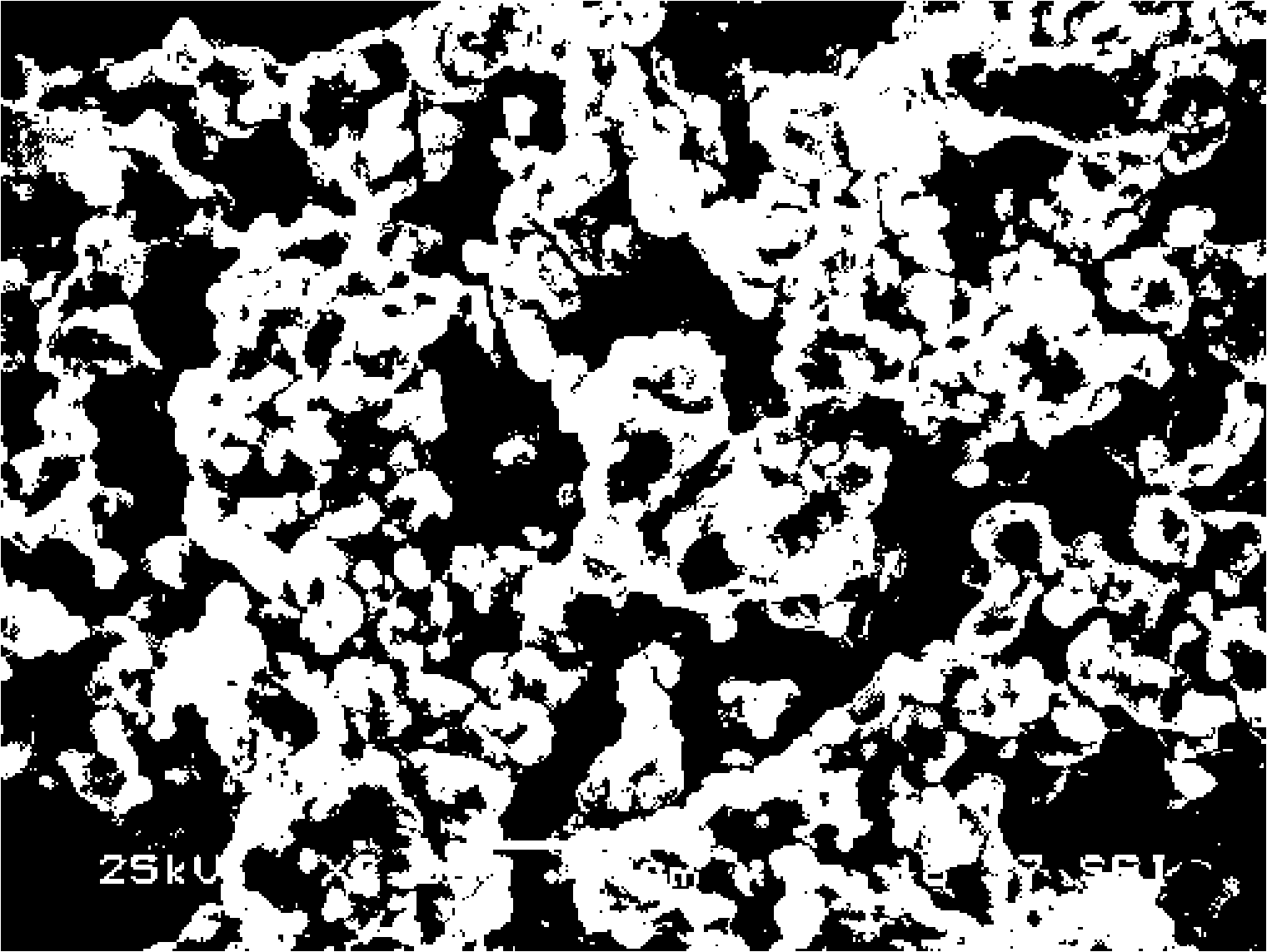 NiAl intermetallic compound porous material and preparation method thereof