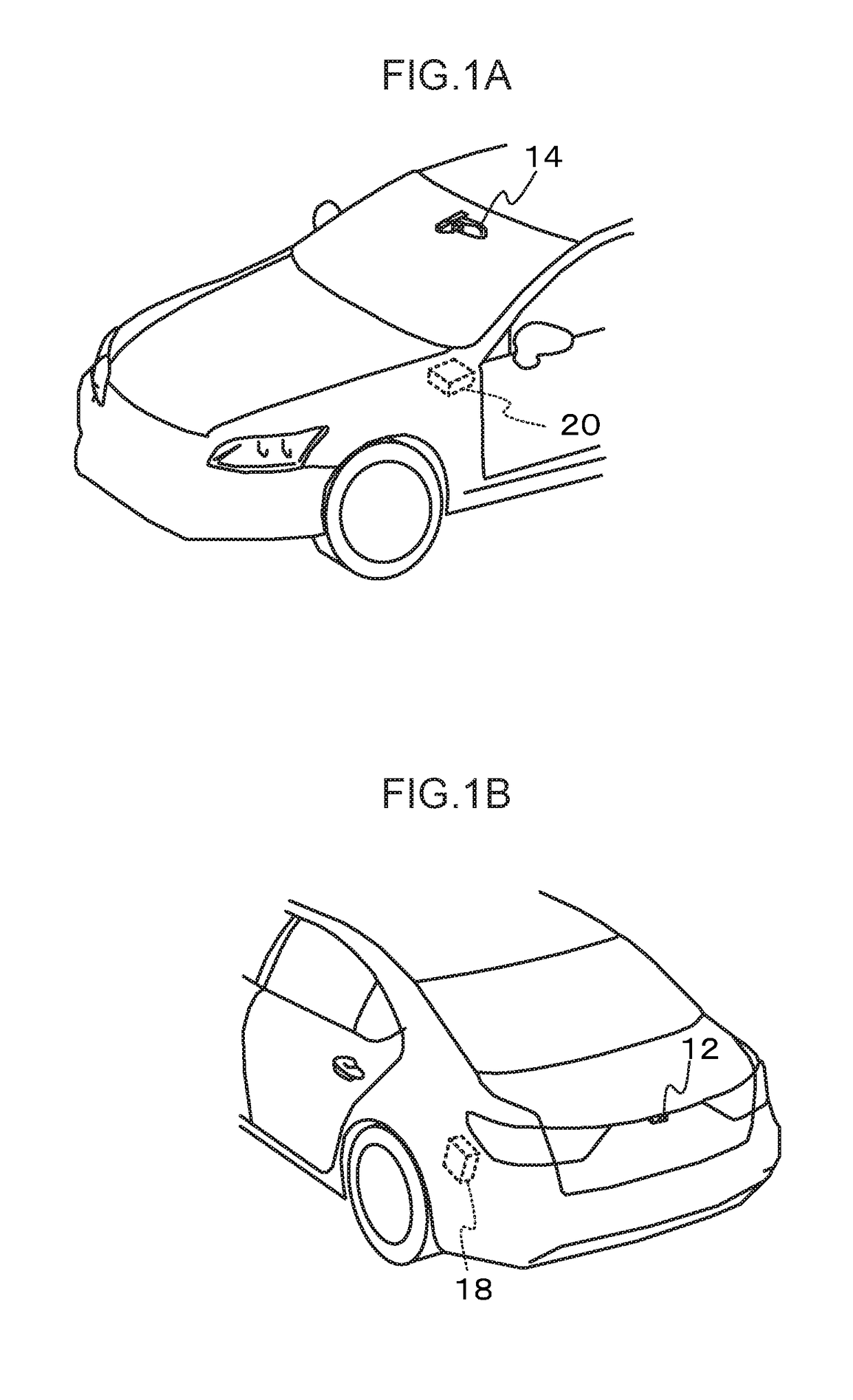 Vehicle rear region image display device, and non-transitory computer-readable medium storing vehicle rear region image display program