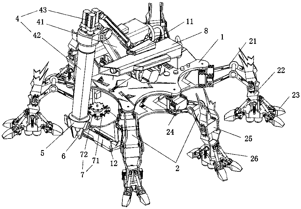 Municipal sewer dredging robot