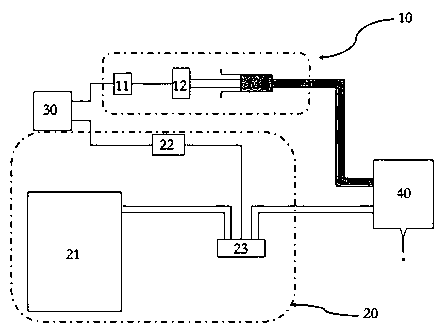 An air vein shear one -separate micro water droplet occurred device