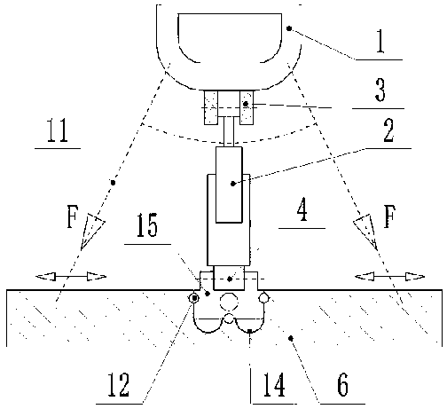 Optimal stress angle adjusting device for automobile crane jib