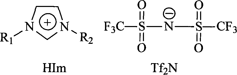 Electrochemical reduction method and apparatus for carbonic anhydride in ionic liquid