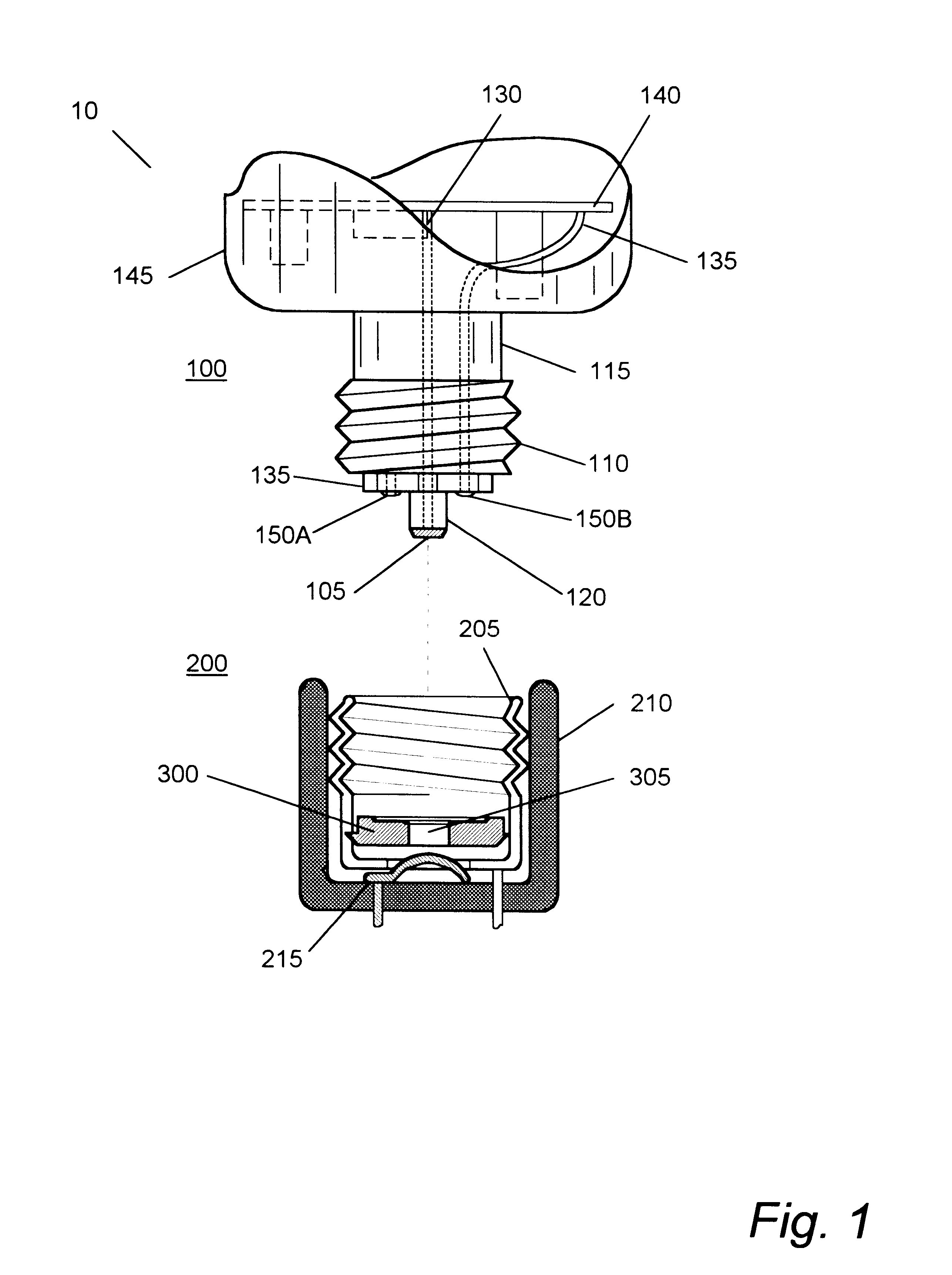 Lamp socket locking insert in combination with a medium screw lamp base