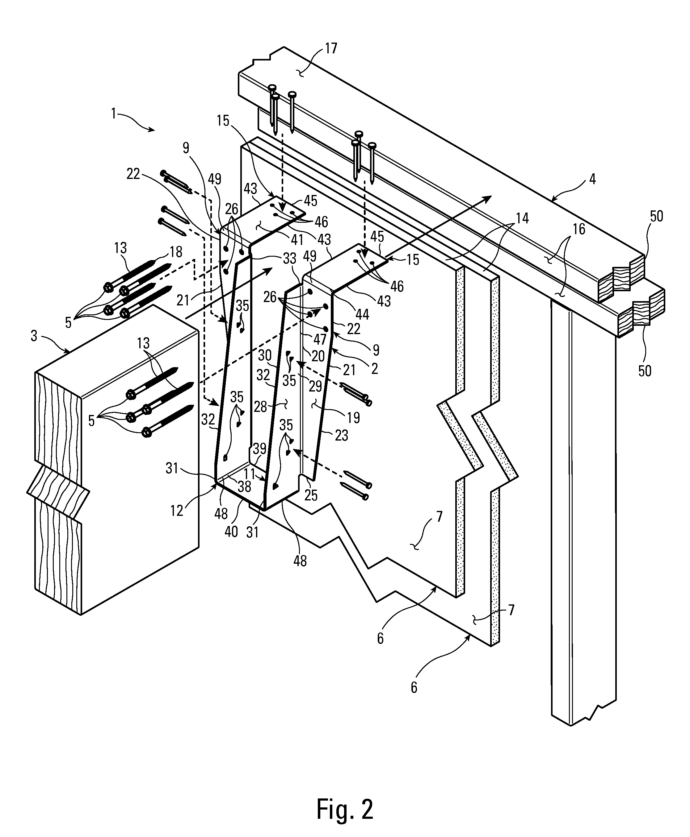 Drywall joist hanger