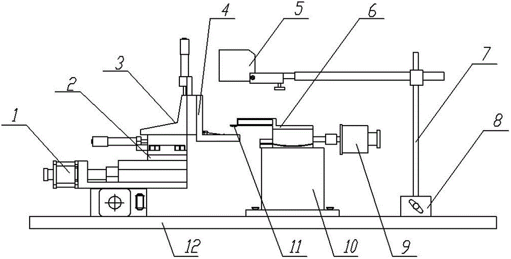 Large-area-friction-induced micron-scale processing equipment in multipoint contact mode