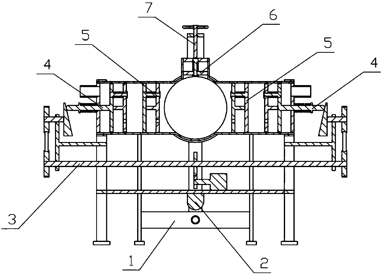 Energy-saving and environment-friendly type mechanical steam compressor