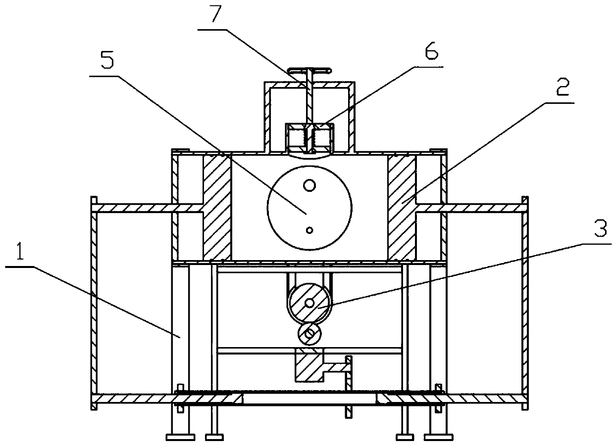 Energy-saving and environment-friendly type mechanical steam compressor