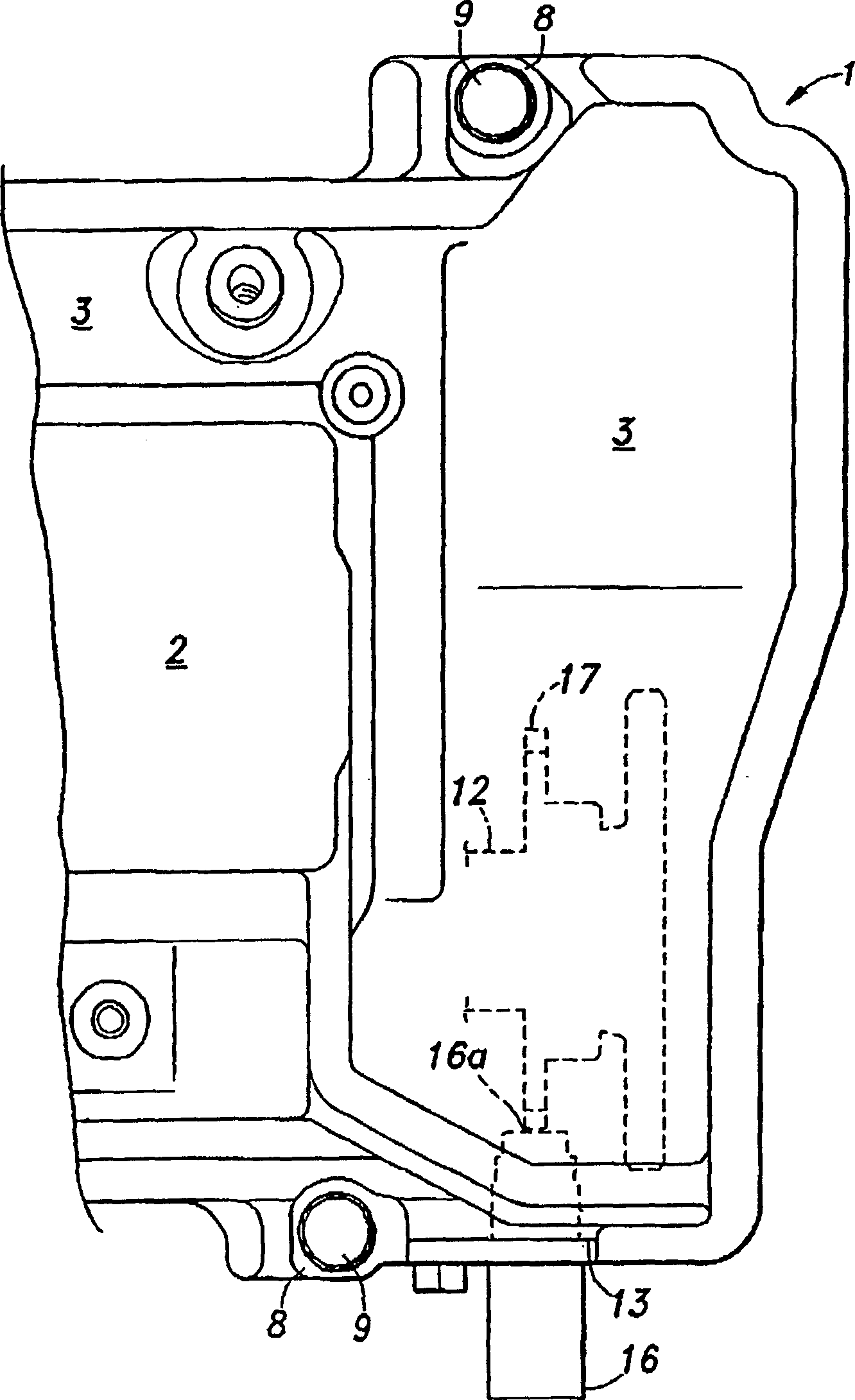 Cylinder cover of internal combustion engine