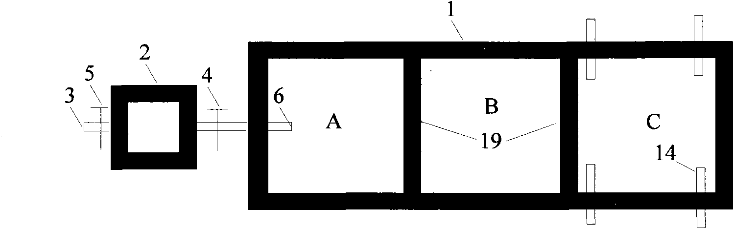 Drainage test system by low-path embankment and method thereof