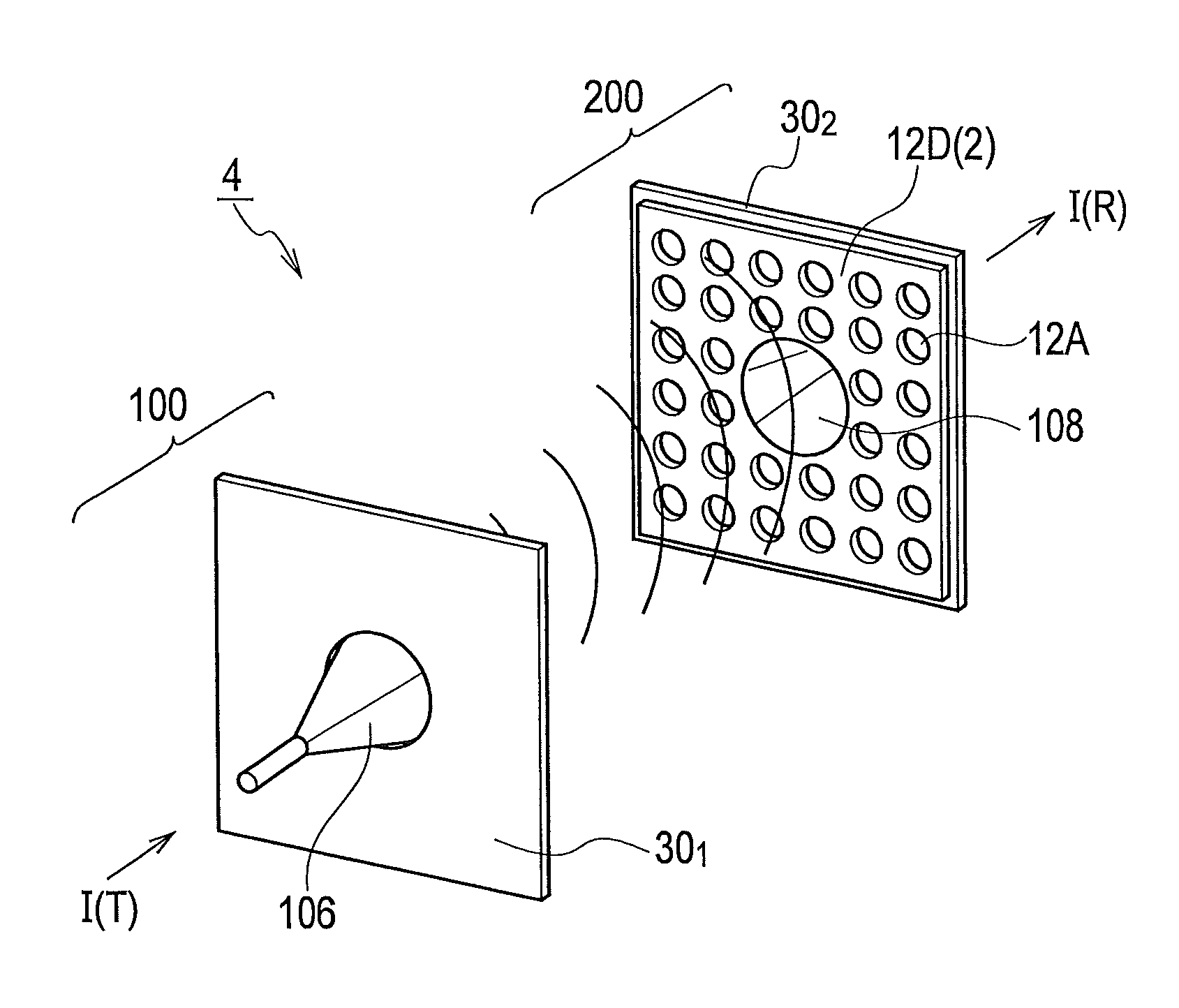 Photonic-crystal slab absorber and high-frequency circuit and electronic components, and transmitter, receiver and proximity wireless communication system