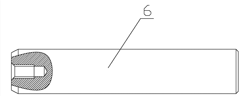 Device for measuring rotor bracket of hydrogenerator oblique stud support arm structure