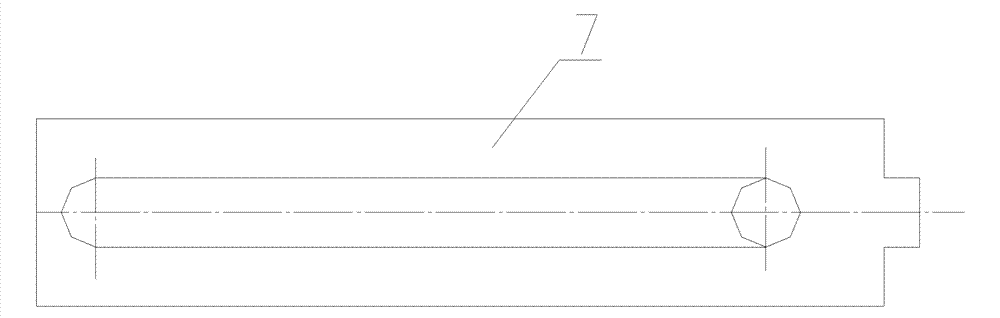 Device for measuring rotor bracket of hydrogenerator oblique stud support arm structure