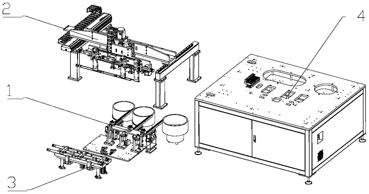 Assembling machine for shaft sleeve of air deflector of air conditioner