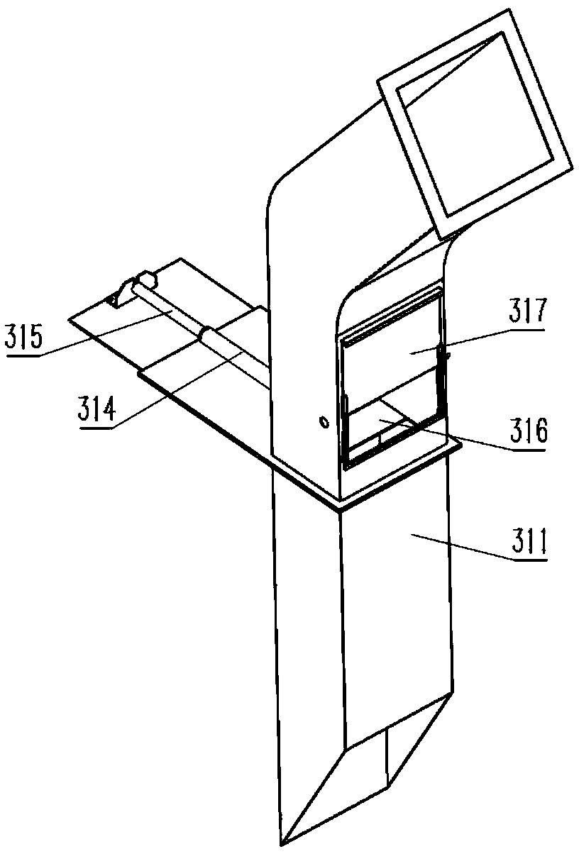 Automatic continuous gas-fueled tea leaf baking machine and control method