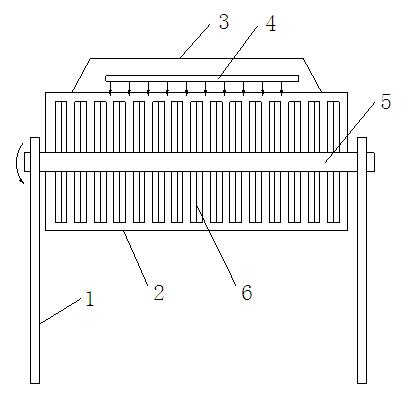 Method for producing dry granules of ceramic raw material powder