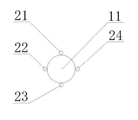 Anti-bile-leakage T-shaped tube