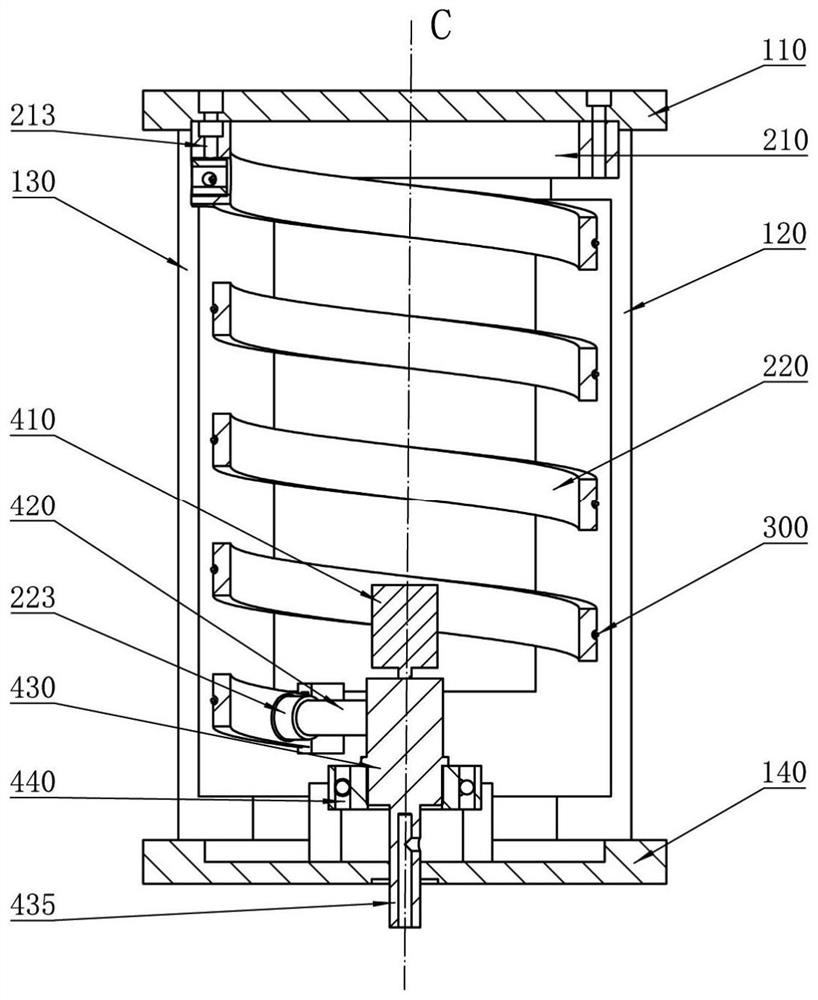 Cylindrical driver based on memory alloy wire driving and method thereof