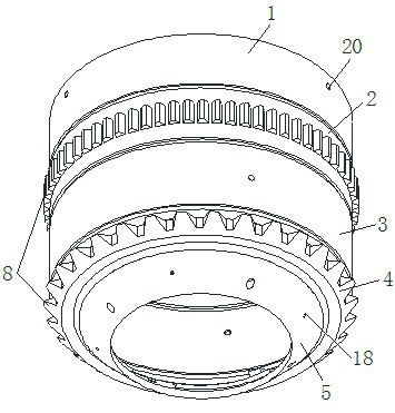 Automatic coal sliding hole anti-blocking device and using method