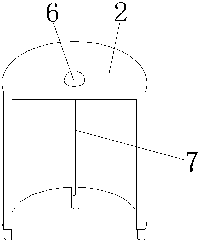 Natural enemy insect storage and release device and use method thereof