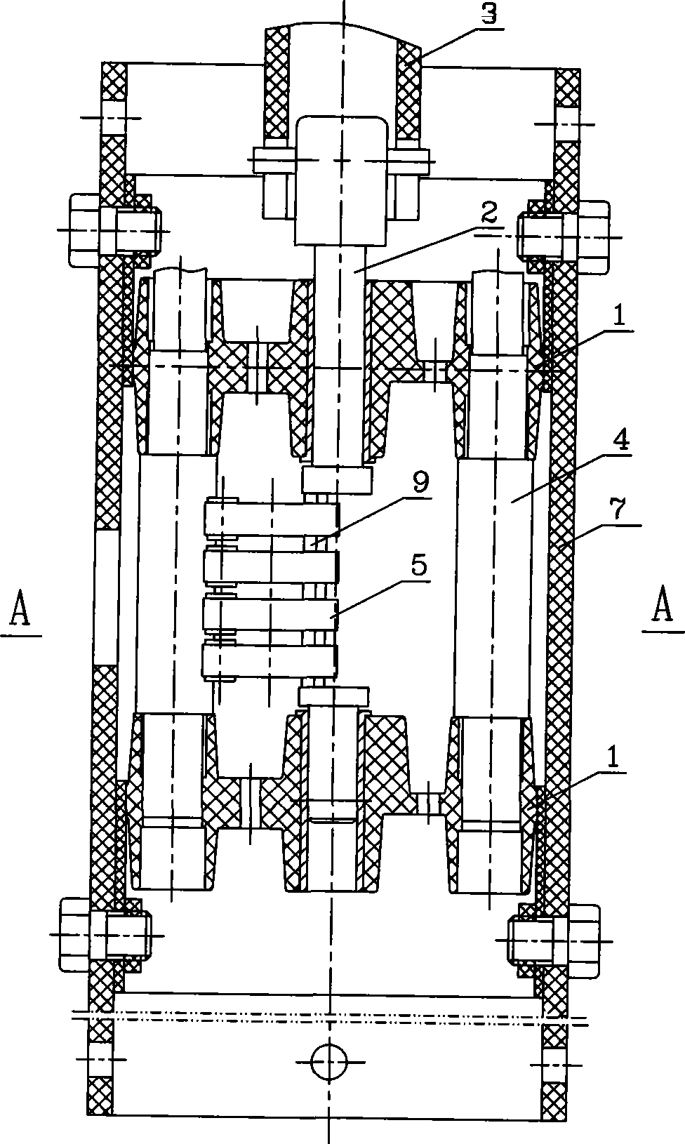 Non-exciting shunting switch convenient for shifting