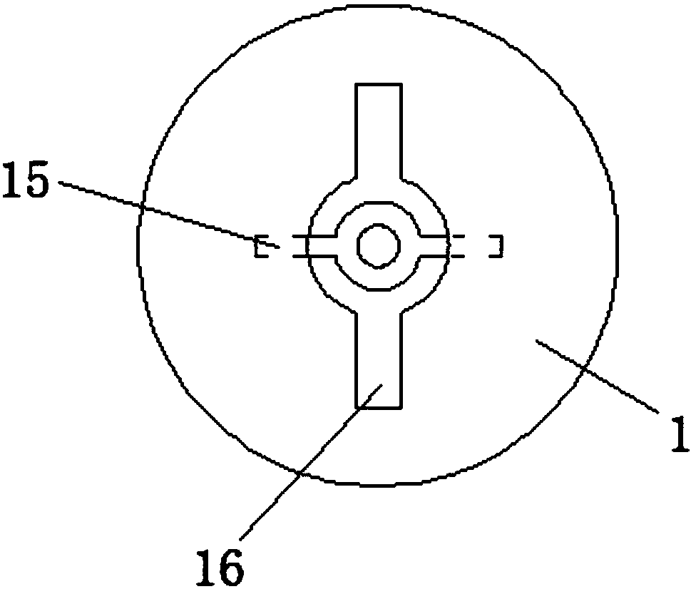 Small handheld fan with dust prevention function