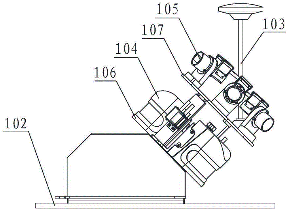 A vehicle-mounted expressway inspection system and data acquisition and processing method