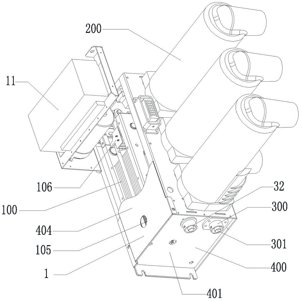 Permanent-magnet vacuum circuit breaker switch