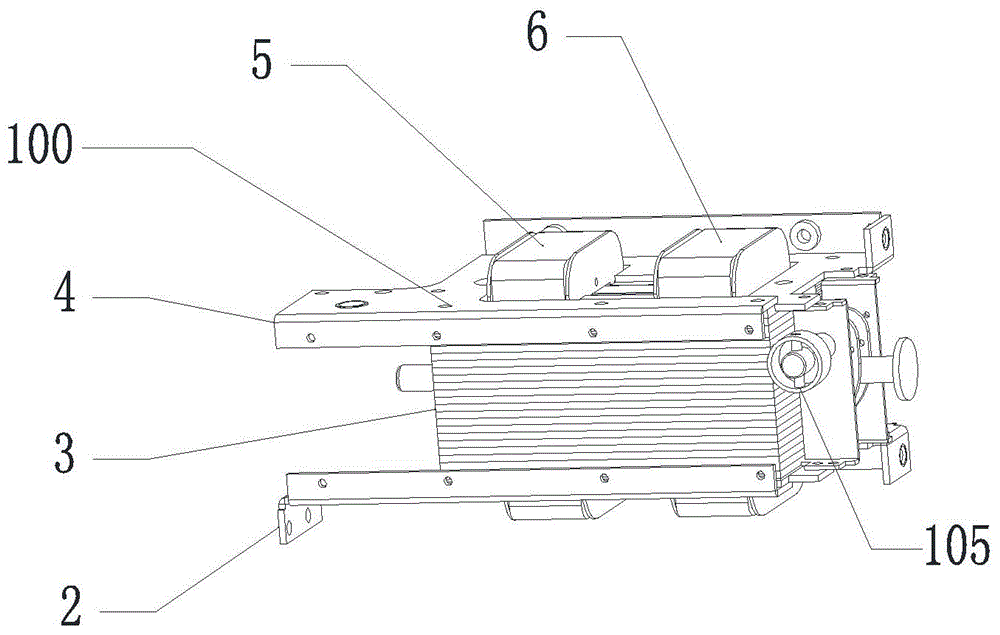 Permanent-magnet vacuum circuit breaker switch