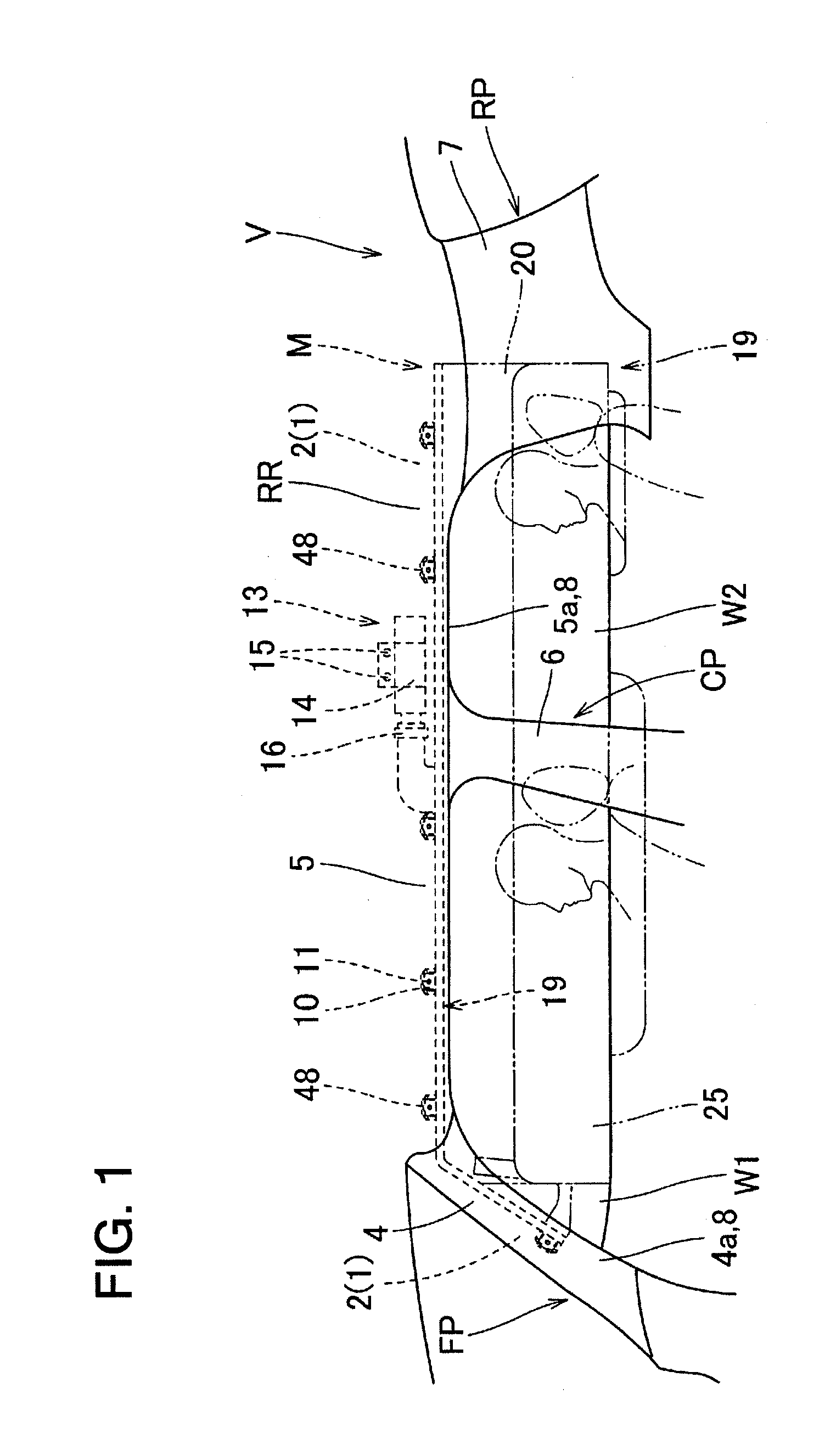 Head protection airbag apparatus