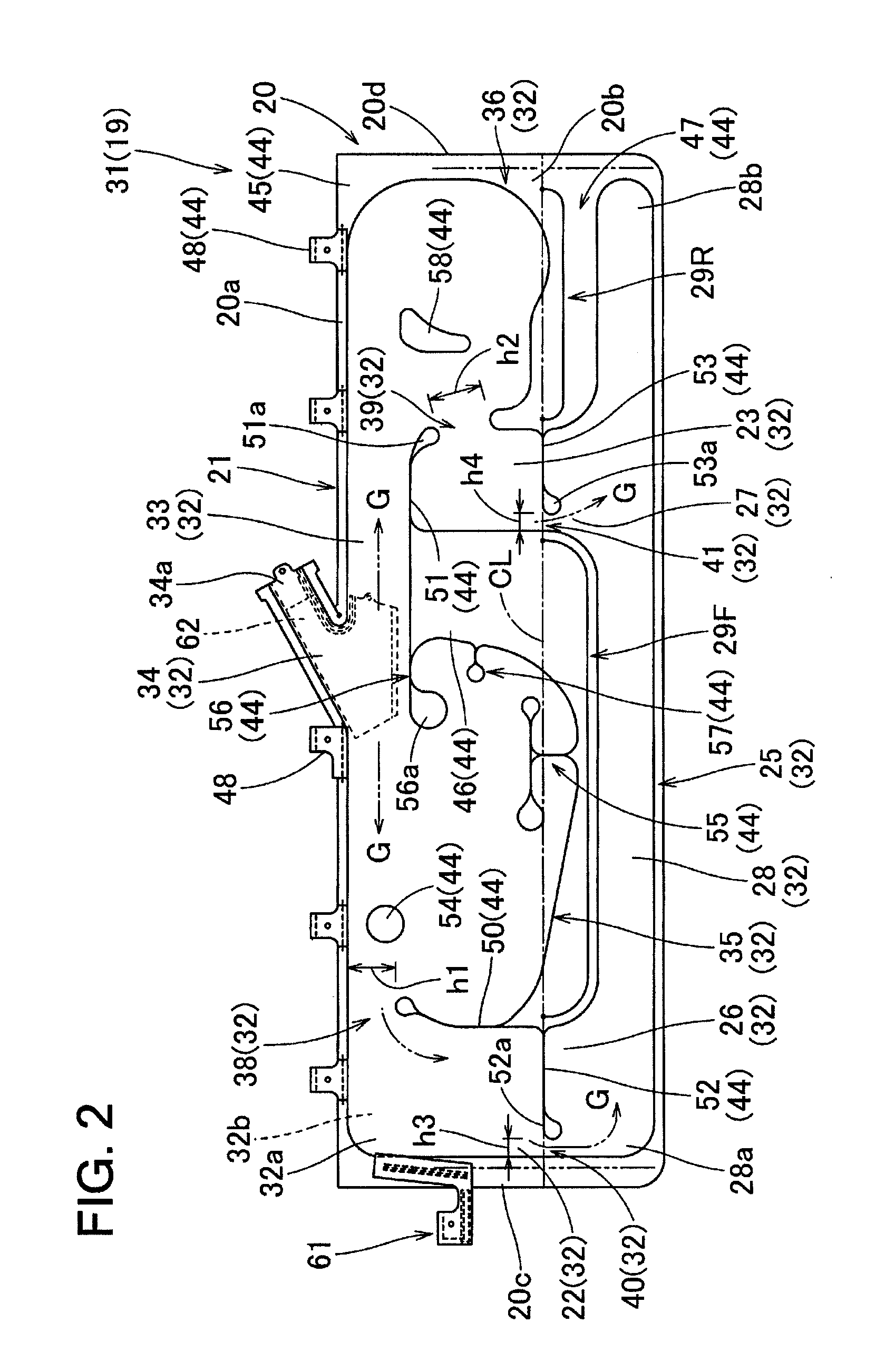 Head protection airbag apparatus