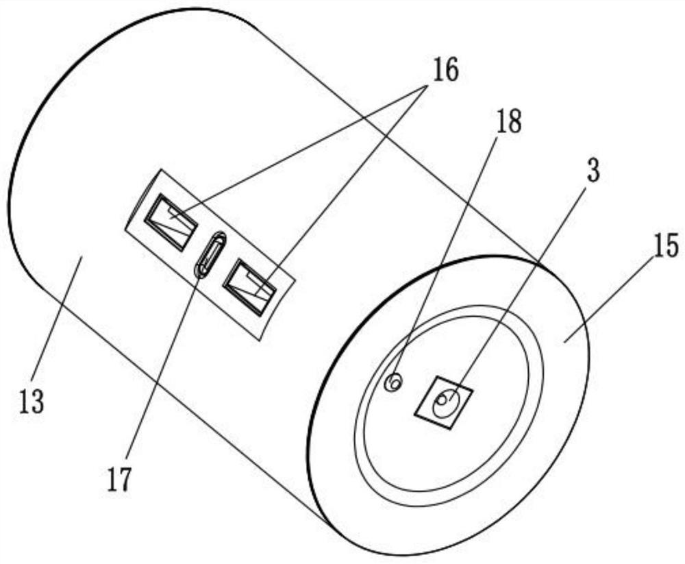 Modular mobile power supply and power supply mode