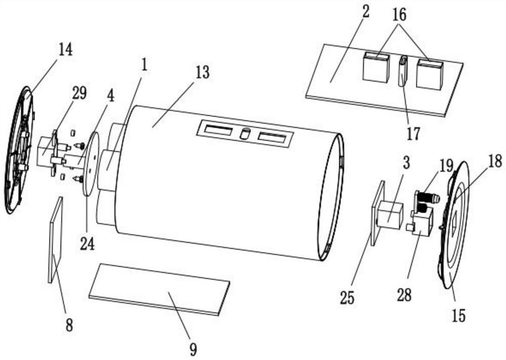 Modular mobile power supply and power supply mode