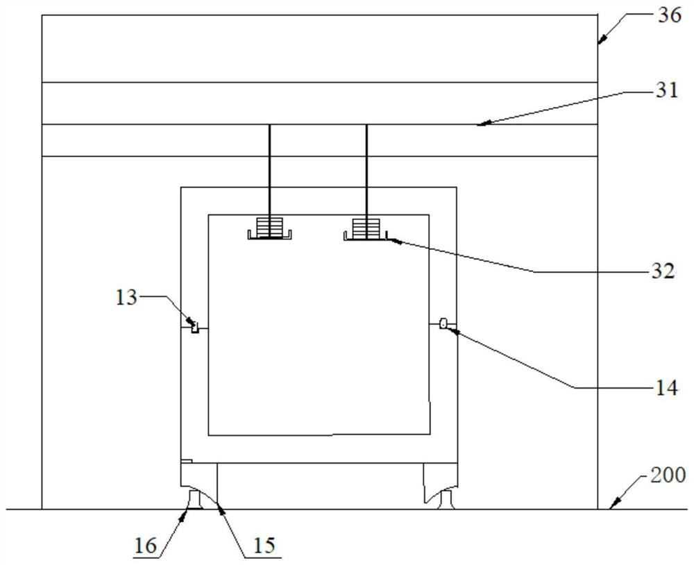 Direct shear tester for testing strength of slip band and direct shear test method