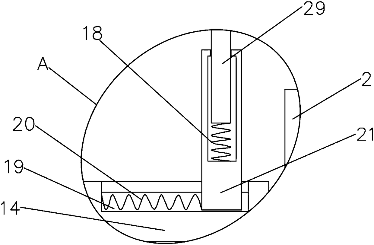 Stamping and hole flanging device