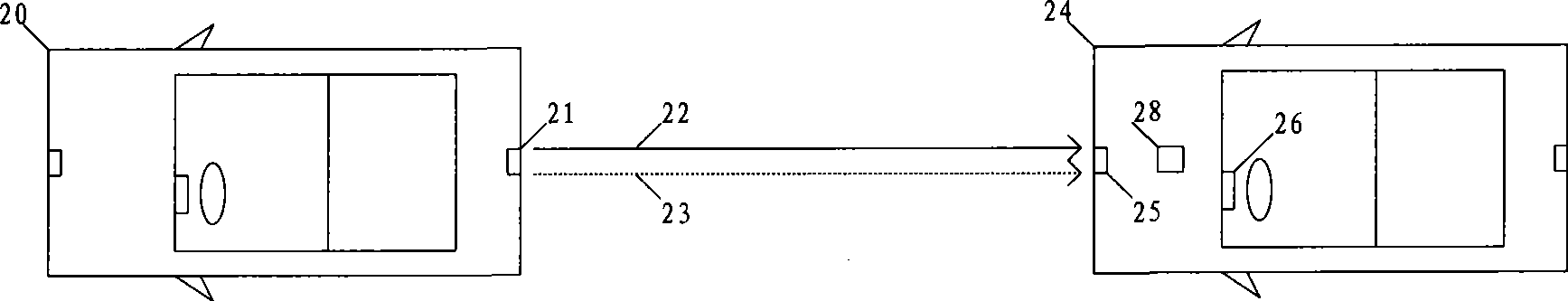 Electronic wireless traffic information indicating system and device for day and night