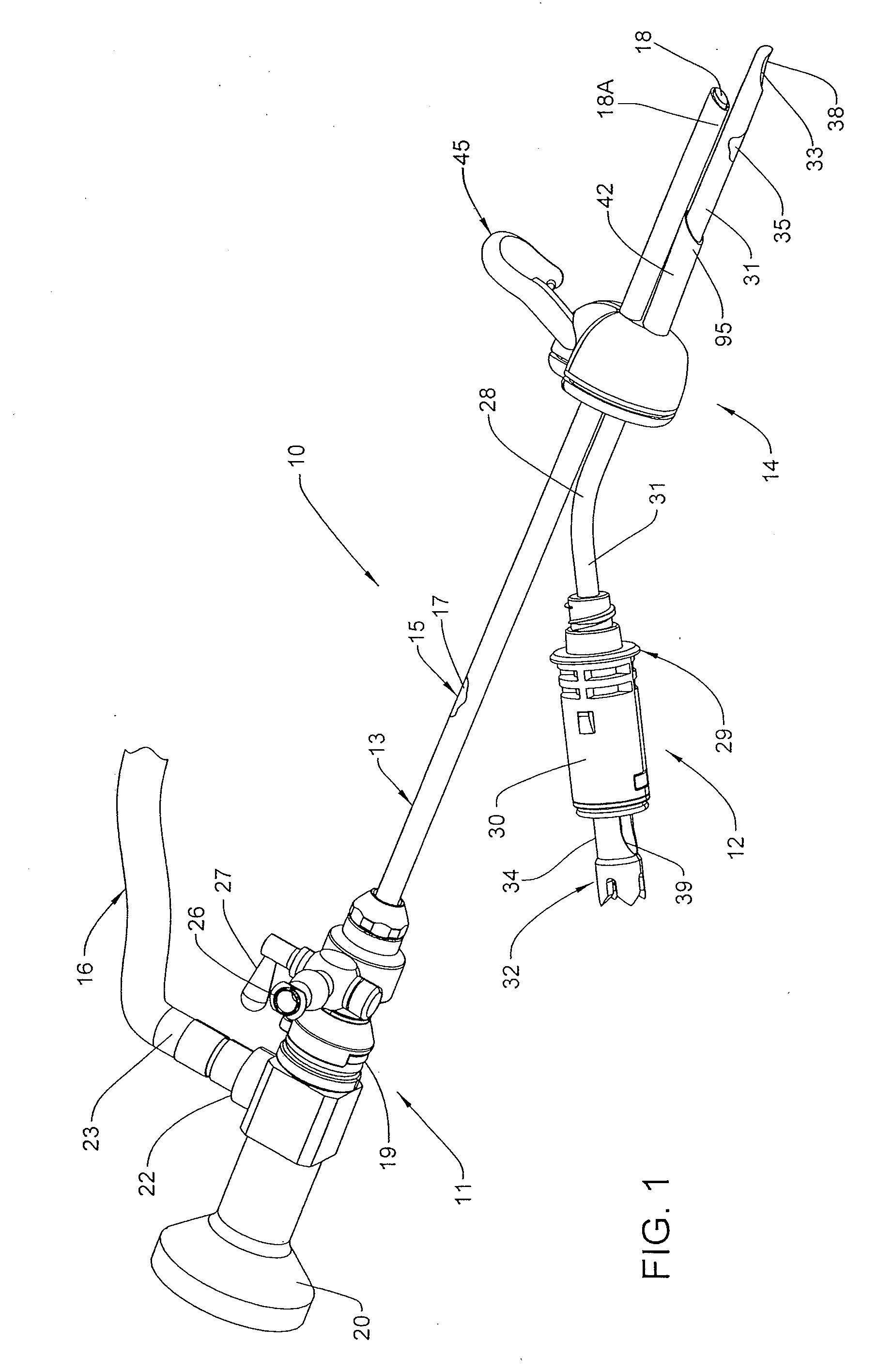 Arrangement for minimal access surgery