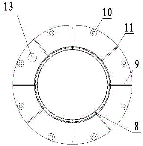 Oil-gas lubrication bearing pedestal with two-way nozzles, and using method of oil-gas lubrication bearing pedestal