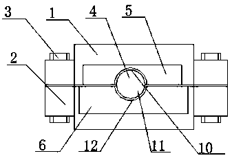 Video transmission line connecting mechanism