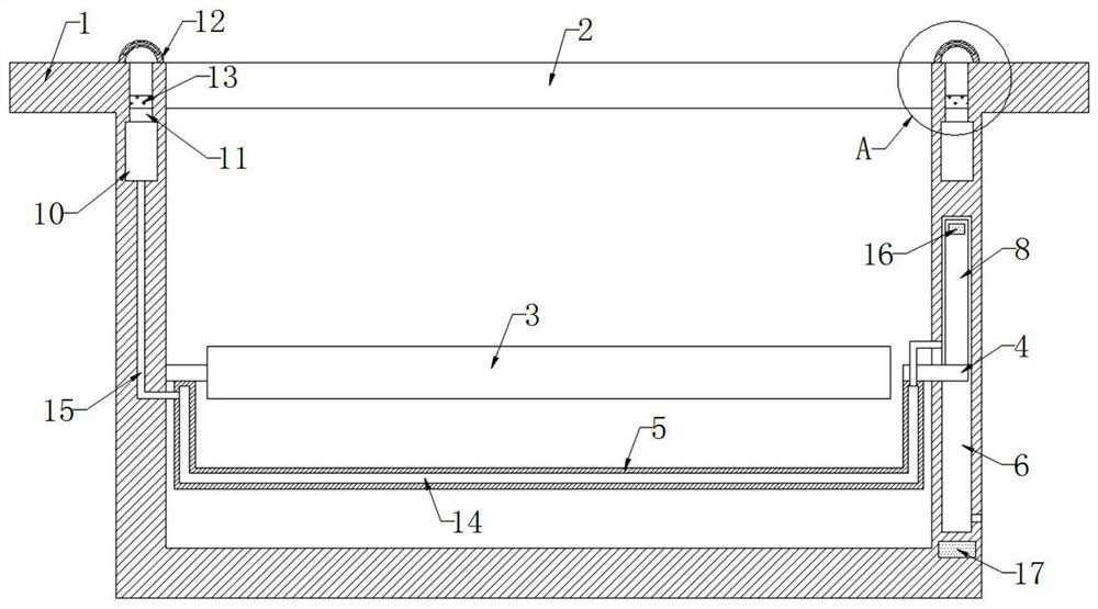 Anti-dazzle high-heat-dissipation type LED underground lamp