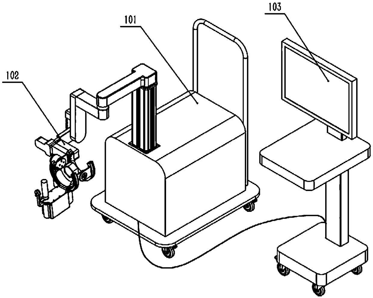 Active and passive combined upper limb rehabilitation training robot system based on electromyogram