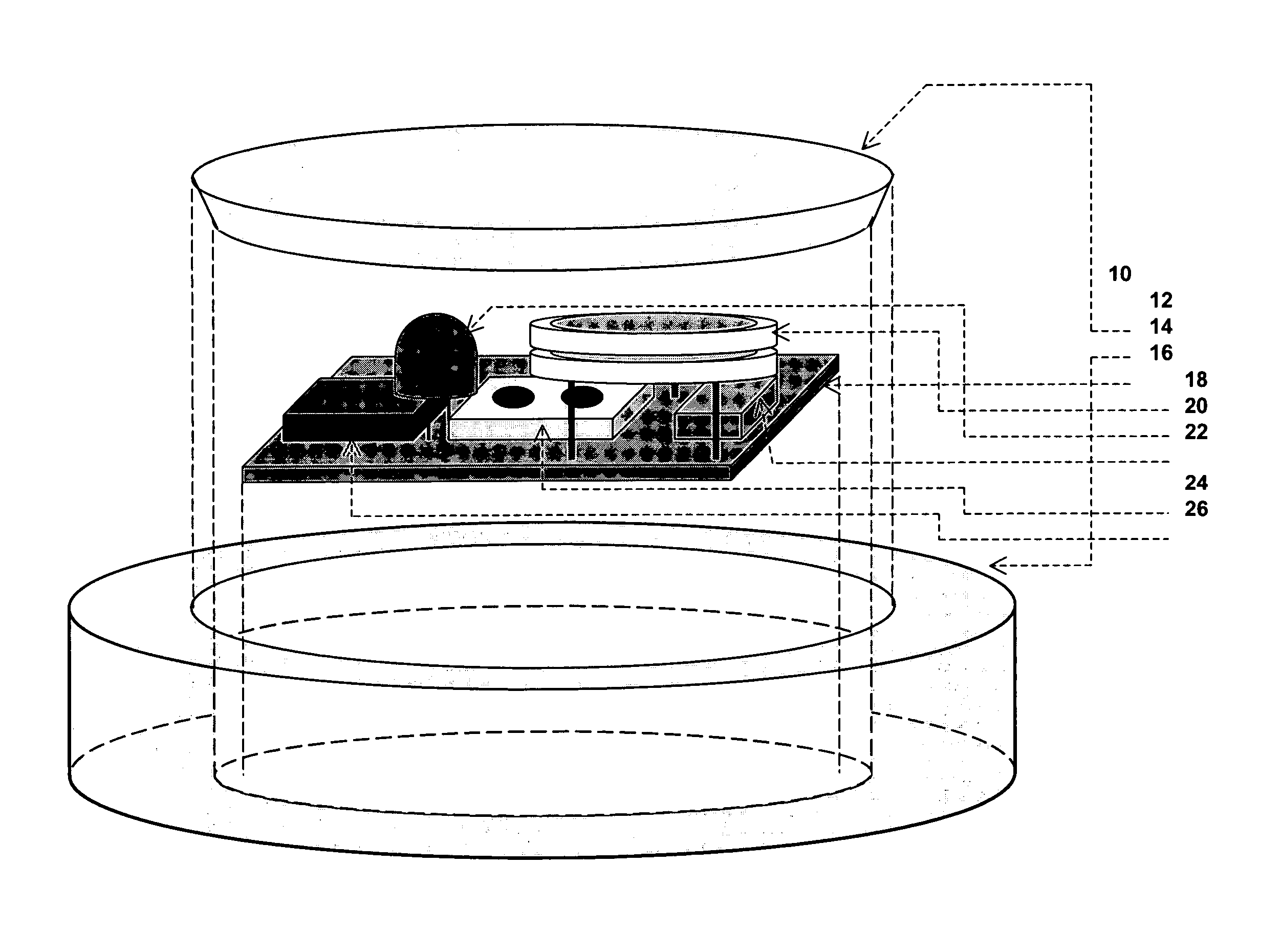 Device for monitoring a beverage consumption level