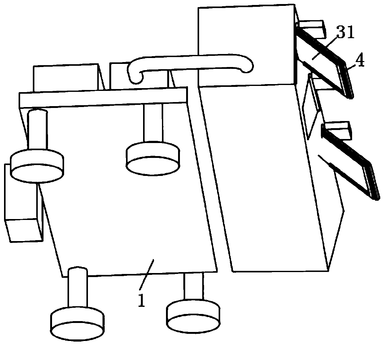 Industrial oily fume purification equipment capable of intensively recovering waste oil