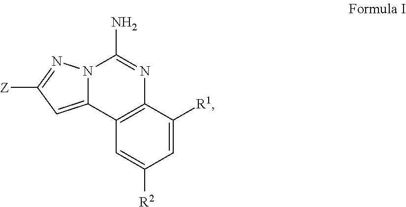 Aminopyrazine compounds with A2A antagonist properties