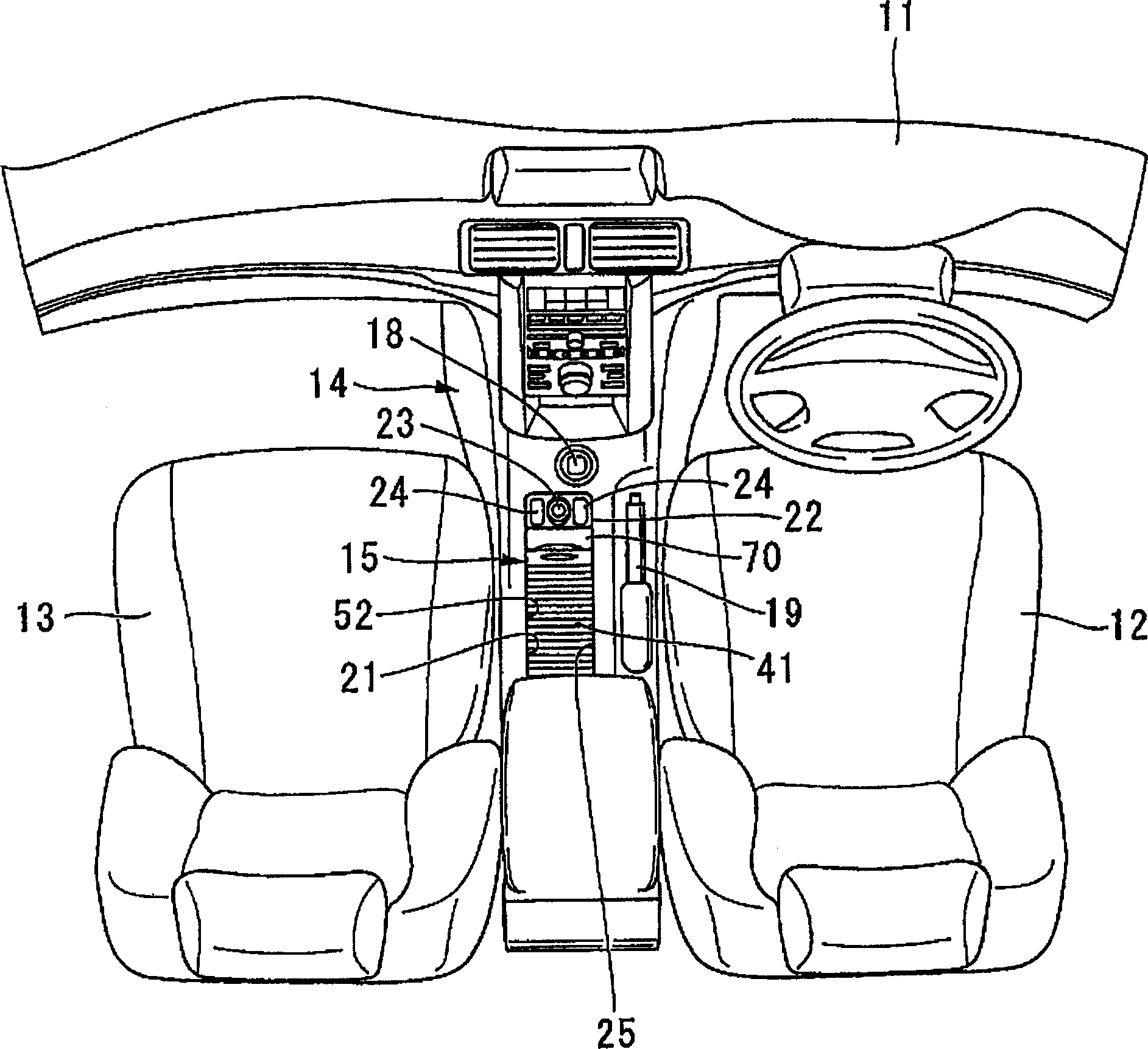 Automotive storage apparatus