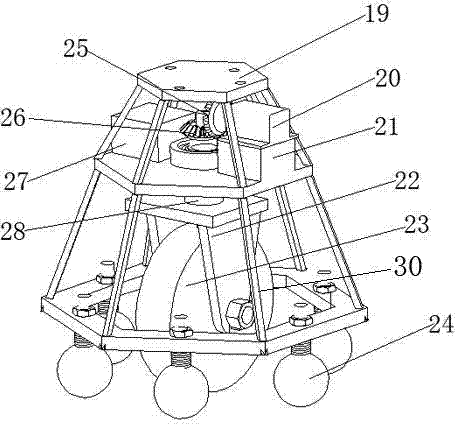 A basketball sparring device