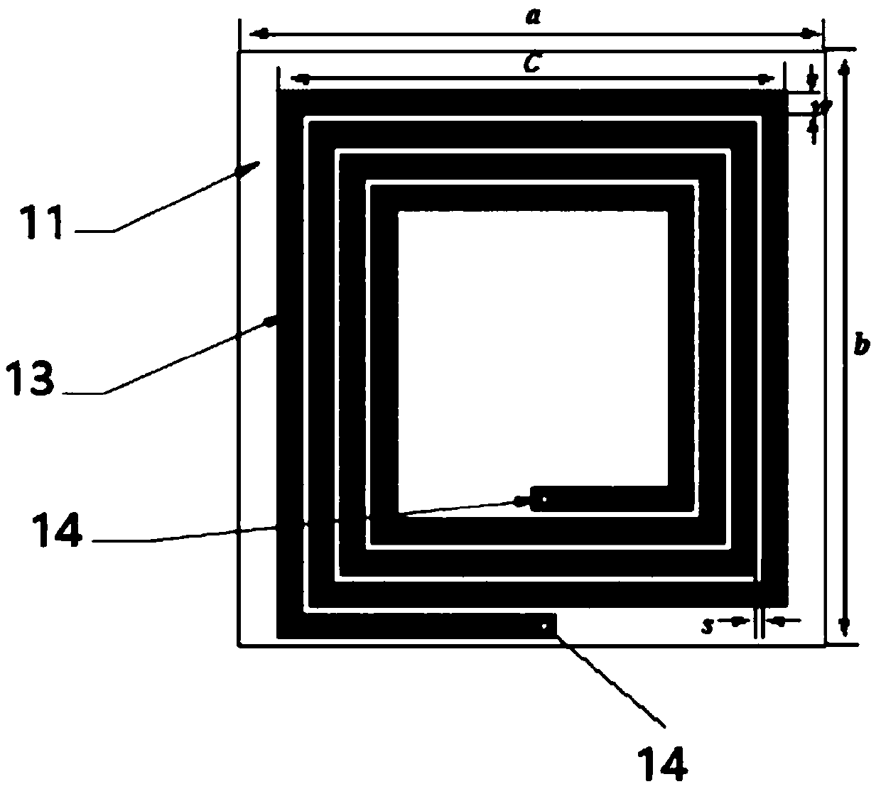 Magnetic signal enhancing device for low-field nuclear magnetic resonance imaging instrument and making method thereof